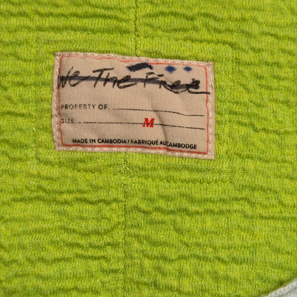 We The Free Midnight Pullover aloe lime combo NWOT - Picture 4 of 4